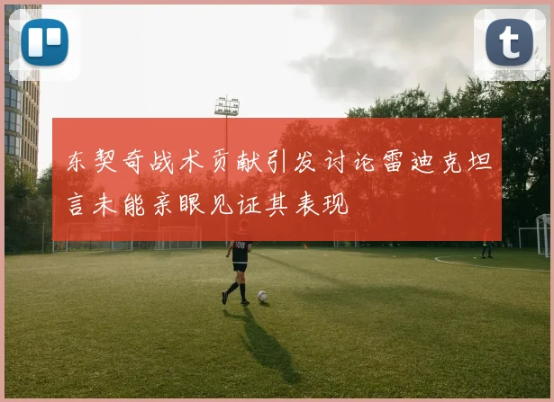 东契奇战术贡献引发讨论雷迪克坦言未能亲眼见证其表现